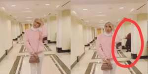 Video Boomerang Tak Sengaja Rekam Sosok Tanpa Kepala, Editan?