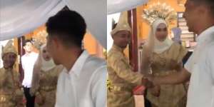 Sang Mantan Datang ke Pernikahan, Pengantin Pria Acungkan Salam Damai