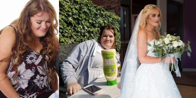 Susut 130 Kg, Penampilan Pengantin Wanita di Hari Resepsi Buat Pasangan Menangis