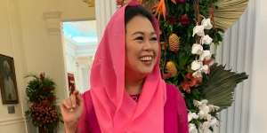 Yenny Wahid Luncurkan Produk Kecantikan Halal