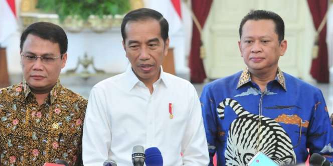 Jokowi Bicara Bocoran Nama-Nama Menteri