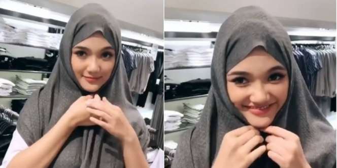 Biasa Tampil Seksi, Intip Gaya Marion Jola Berkerudung
