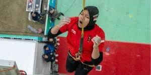 Aries Susanti, `Spiderwoman` Berhijab Cetak Rekor Dunia