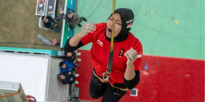 Aries Susanti, `Spiderwoman` Berhijab Cetak Rekor Dunia