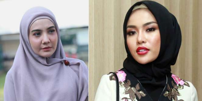Adu Mewah Fashion Branded Medina Zein VS Zaskia Sungkar