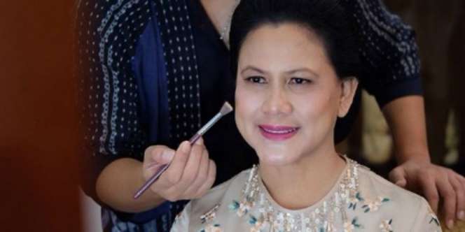 Rahasia Makeup Flawless Iriana Jokowi