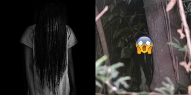 Heboh Penampakan Wajah Kuntilanak Terlihat Jelas