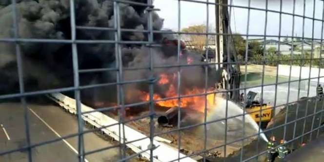 Pipa Minyak Pertamina Terbakar, Diduga karena Proyek Kereta Cepat