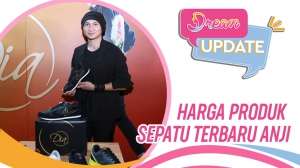 Anji Jualan Sepatu 'Dia', Edisi Terbatas Cuma 600 Pasang