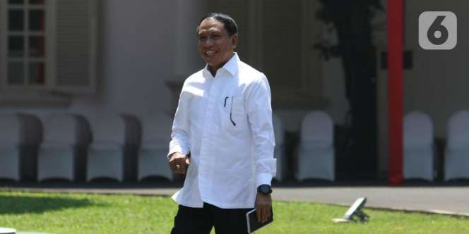 Pesan Khusus Jokowi untuk Menpora Zainudin Amali: Sepakbola