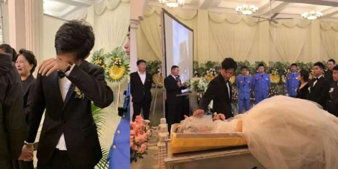 Kisah Sedih Pria Menikah Sekaligus Makamkan Istri di Hari yang Sama