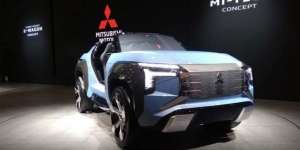 Keren! SUV Konsep Mitsubishi Ini Bisa `Tenggak` Minyak Tanah