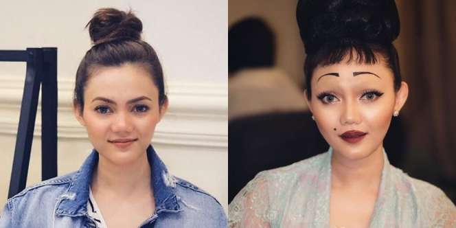 7 Foto Kocak Rina Nose Perankan Karakter Lucu, Bikin Terpingkal