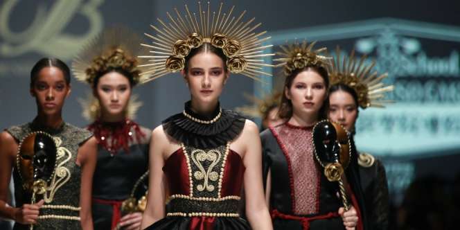Karya Memukau Siswi Bunka School of Fashion di JFW 2020