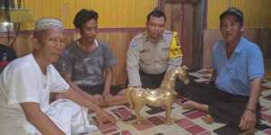 Geger Penemuan Patung Kuda Diduga Emas Nyangkut di Jaring Ikan