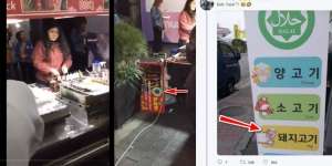 Muslihat Penjaja Makanan Street Food Nakal Kelabui Traveler Muslim