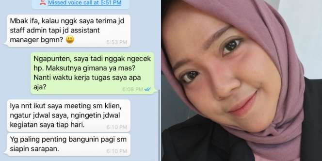 Niatnya Melamar Kerja, Gadis Cantik Ini Malah Dilamar