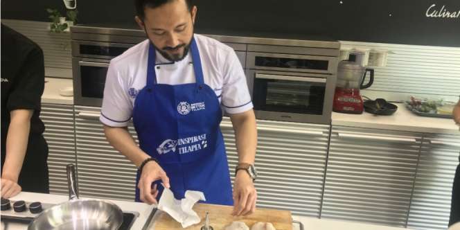 Keseruan Kompetisi Masak Ikan Tilapia