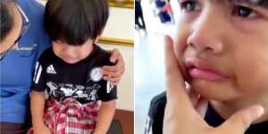 Reaksi Lucu Bocah Usai Disunat: Balikin.. Balikin...