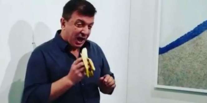 Pria Ini Makan Sebuah Pisang Rp1,8 Miliar