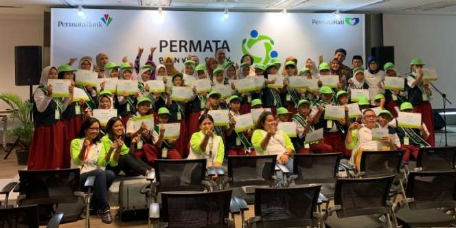 Edukasi Keuangan, Permata Bank Tunjuk 36 Pelajar SD Jadi Duta Menabung