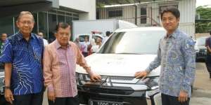 Outlander PHEV Jadi Armada Tanggap Darurat Bencana PMI