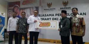 Baznas Pusat dan DKI Bantu 500 Mustahik Kembangkan ZMart