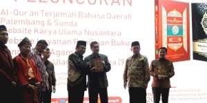 Al-Qur`an Terjemahan Bahasa Palembang dan Sunda Diluncurkan