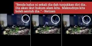Heboh Pria Pukul Kuntilanak Pakai Batu, Netizen: Mati 2 Kali!
