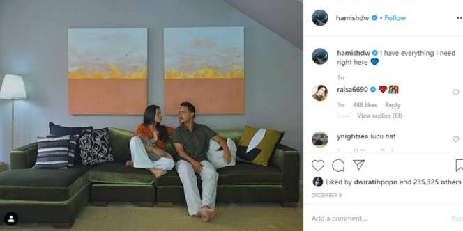 Unggah Foto Ini, Hamish Daud Bikin Netizen Salfok ke Bagian Kaki