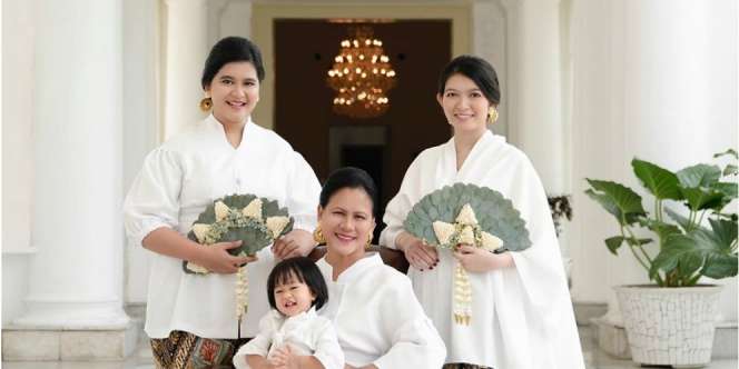 Tengok Pose Anggun Perempuan Kesayangan Presiden Jokowi