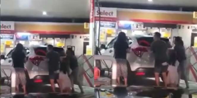 Keluarga Kompak, Guncang Mobil Biar Tangki BBM Maksimal Terisi