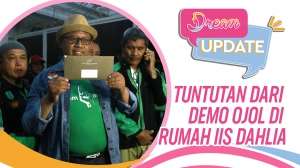 Rumah Iis Dahlia di Demo Puluhan Ojol, Ini Tuntutannya