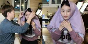 Istri Sungmin Super Junior Berhijab, Ucapkan 'Assalamualaikum'