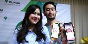 Foto Raut Bahagia Syahnaz dan Jeje Usai Kelahiran si Kembar