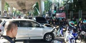 Tabrakan Beruntun Terjadi di Jalan Antasari Jakarta Selatan