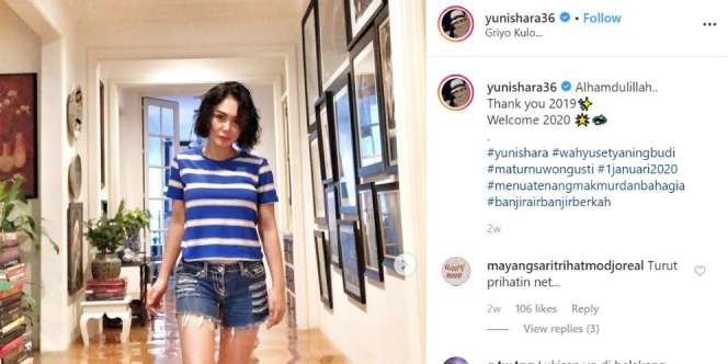 Cerita Yuni Shara Cari Celana Sedapatnya Sebelum Foto Banjir Viral