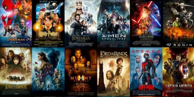 Kalau Diperhatikan, Ternyata Hanya Ada 10 Desain Poster Film