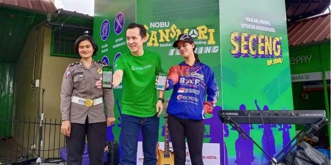 Ajak Komunitas Motor Bertransaksi Non-Tunai, Nobu Bank Kenalkan QRIS