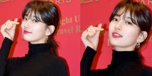 Foto Viral Artis Bae Suzy, Bayangannya Saja Tak Kalah Cantik