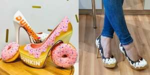 Desain Sepatu Unik Bertema Camilan, Jadi Sayang Memakainya