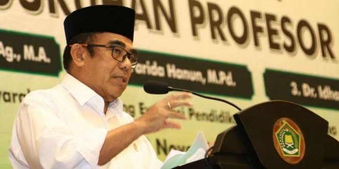 Menag Bantah Wacana Atur Tema Khotbah Jumat