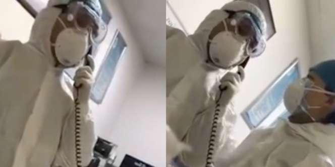 Viral Video Tangis Dokter Merawat Pasien Corona: `Saya Ingin Hidup Juga`