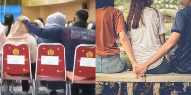 Viral 'Perselingkuhan' Saat Gladi Wisuda, Mirip Ilustrasi Foto