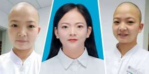 Pengorbanan Suster di Wuhan Cukur Habis Rambut Demi Pasien Virus Corona