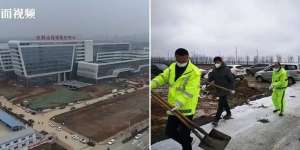Rumah Sakit Khusus Pasien Virus Corona di China Berdiri Kurang Dari 48 Jam