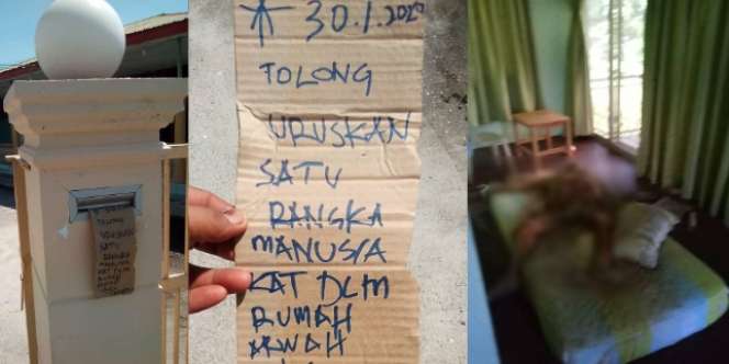 Pesan Misterius Ada Kerangka di Rumah Kosong yang Terkenal Angker