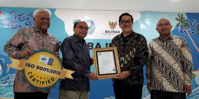Raih ISO 9001:2015, Baznas Bidik Sertifikat Anti Suap dan Keamanan IT