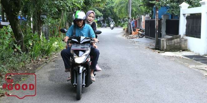 #BeGood: Elsya dan Takdir Hidup Driver Ojol Tua