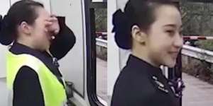 Viral Video Wanita Penjaga Tol Tetap Senyum Meski Baru Menangis Dimarahi Sopir